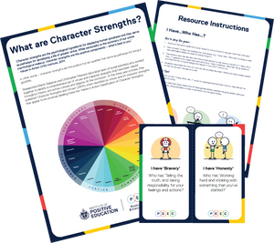 Character Strengths Game: 'I have... Who has?' (digital download)
