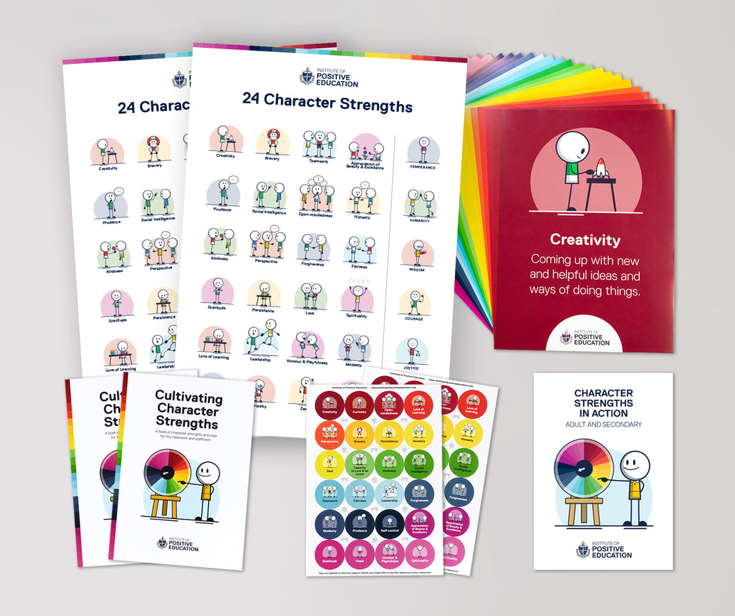 Character Strengths Pack with New Poster